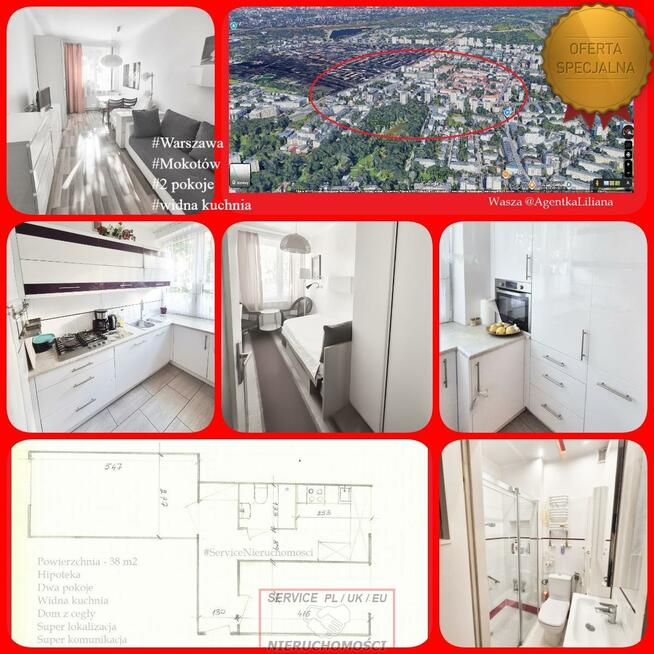 Mieszkanie Warszawa Mokotów, Dolny Mokotów, Zbierska