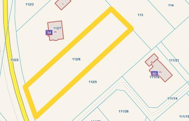 Działka budowlana Żdżary gm. Goleniów