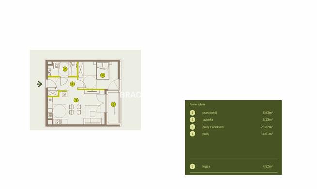 Mieszkanie Kraków Prądnik Biały, Prądnik Biały, Imbramowska