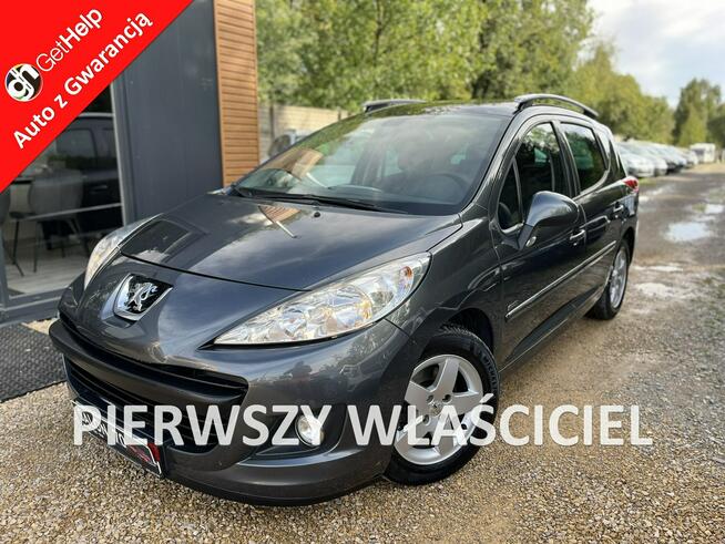 Peugeot 207 SW 1.4 1wł Klima Panorama Alu El szyby Bez Rdzy Ks Serw TUV Bezwypad opła