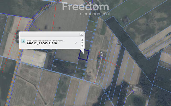 Działka w miejscowości Damianów