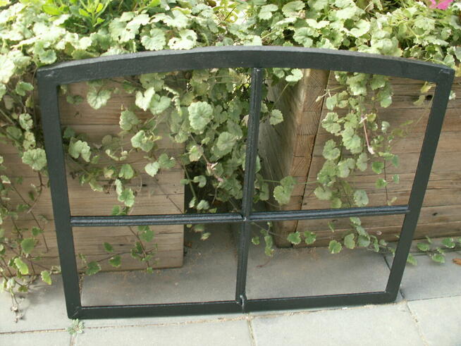 Rama okienna lustro aranżacja wnętrz obraz okno loft 60x48