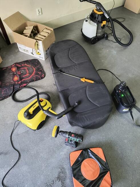 Pranie tapicerki samochodowej dywanów