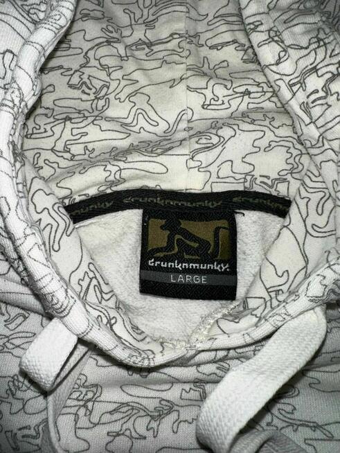 Bluza z kapturem Drunknmunky rozmiar L vintage streetwear