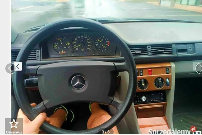 Klasyk w124 Mercedes 2.3 BENZYNA + GAZ 87 rok szyberdach lub