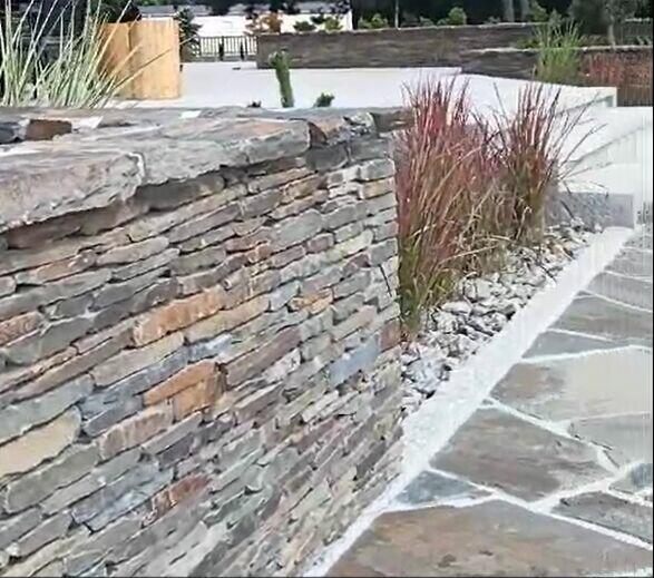 Kamień fasadowy, łupek, fasada, cokoły,