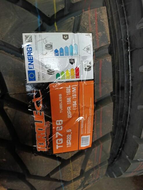 (990 netto) 13r22,5 Torque opony ciężarowe budowlane napęd