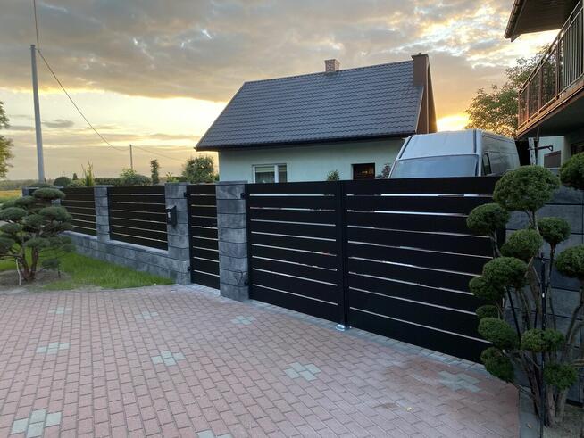 Ogrodzenia aluminiowe brama przęsła furtka balustrada