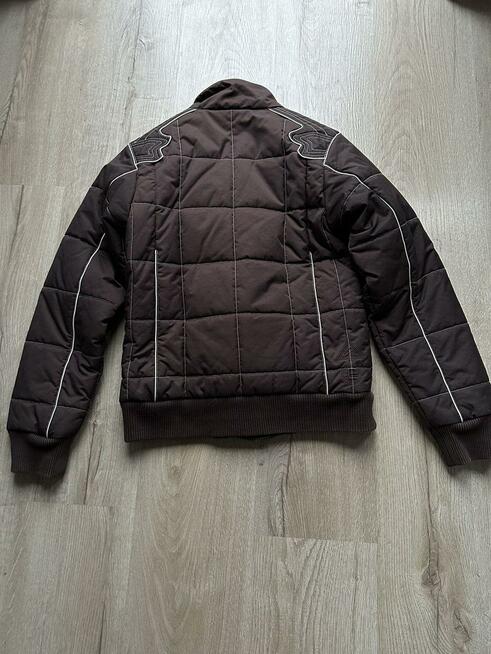 Puma Motorsport Racing Jacket brązowa M kurtka pikowana retr