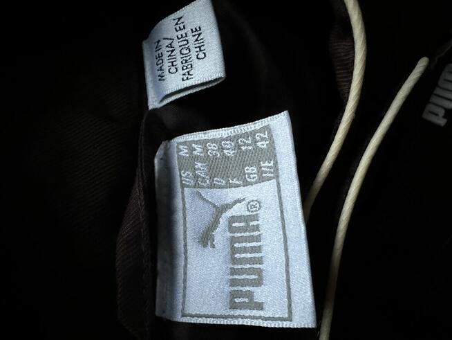 Puma Motorsport Racing Jacket brązowa M kurtka pikowana retr