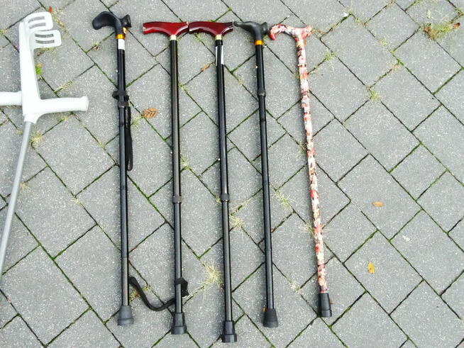 Kule rehabilitacyjne, laski, kijki do chodzenia NORDIC WALKI
