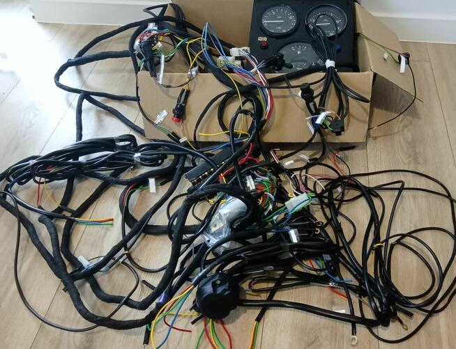 Instalacja elektryczna Bizon Rekord Z058 kpl. z zegarami