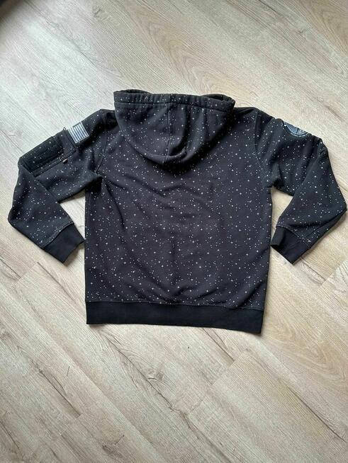 Bluza Alpha Industries NASA rozmiar M czarna z kapturem