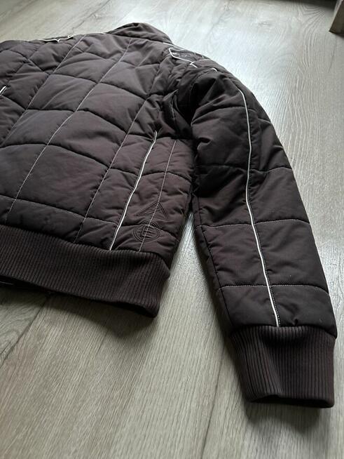 Puma Motorsport Racing Jacket brązowa M kurtka pikowana retr