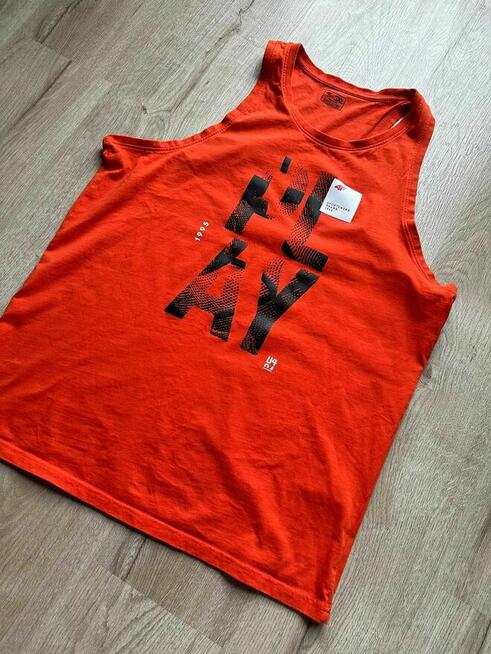 Męska koszulka bez rękawów 4F PLAY 3XL – czerwona