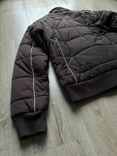 Puma Motorsport Racing Jacket brązowa M kurtka pikowana retr