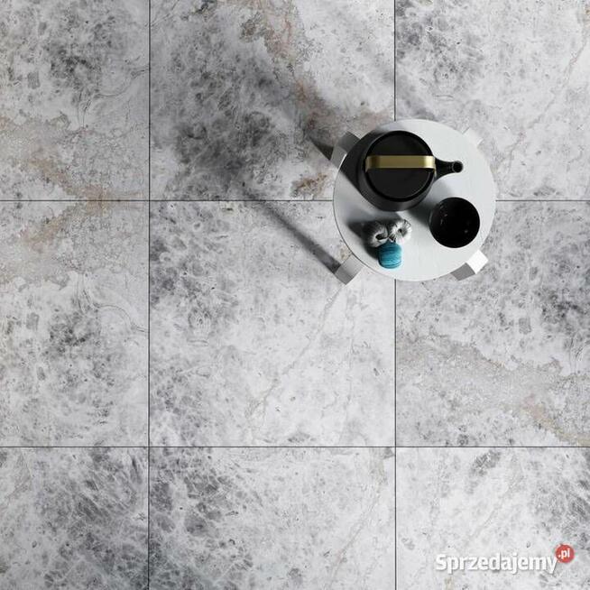 Płytki Marmur Tundra Grey Classic polerowany 61x61x1,2 cm