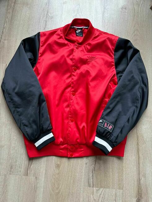 Nike Air Varsity Jacket Czerwona-Czarna Męska Kurtka L