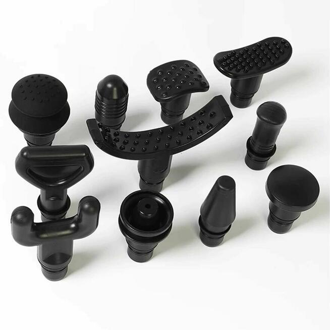 Pistolet do masażu ciała 12 końcówek Massage Gun Masażer