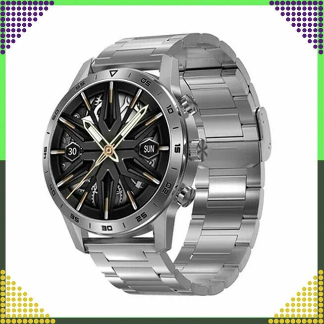 Smartwatch DT70+ Elegancki Funkcjonalny z Polskim Menu