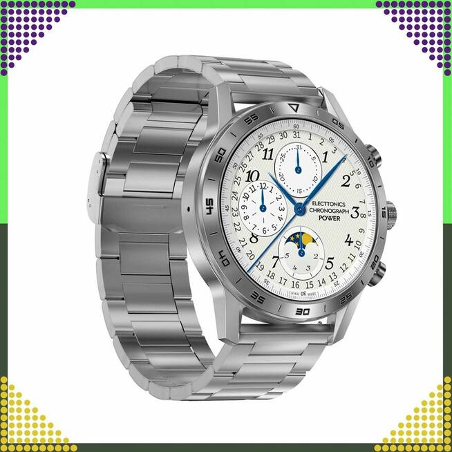 Smartwatch DT70+ Elegancki Funkcjonalny z Polskim Menu