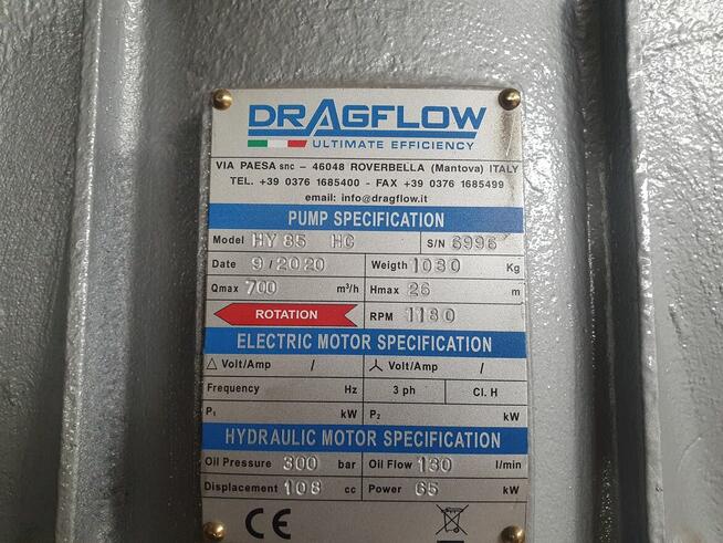 Dragflow Refuler Pogłębiarka Amfibia Kopalnia