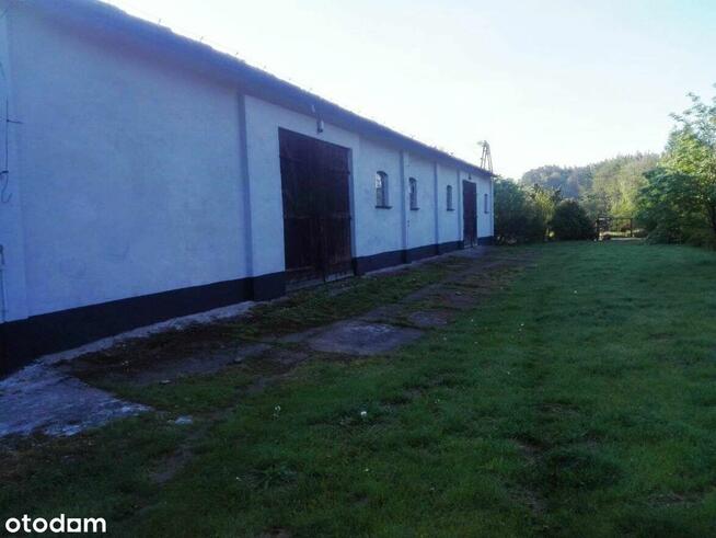 Dochodowa posiadłość, dom + magazyn, stawy i las