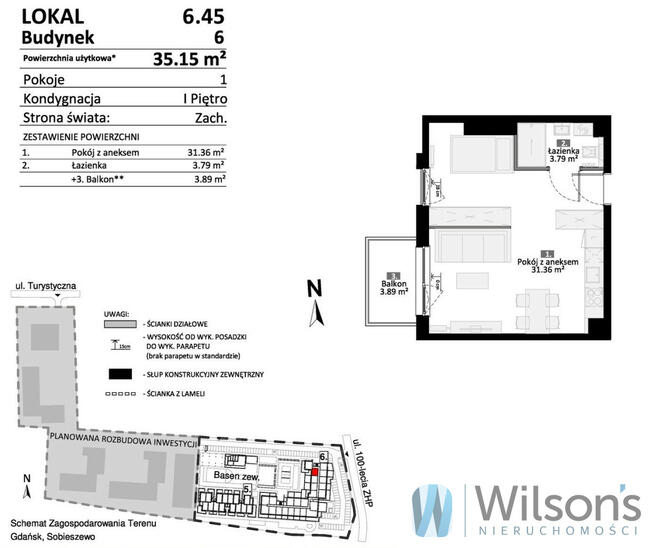 Mieszkanie Gdańsk Sobieszewo, 100-Lecia Związku Harcerstwa Polskiego