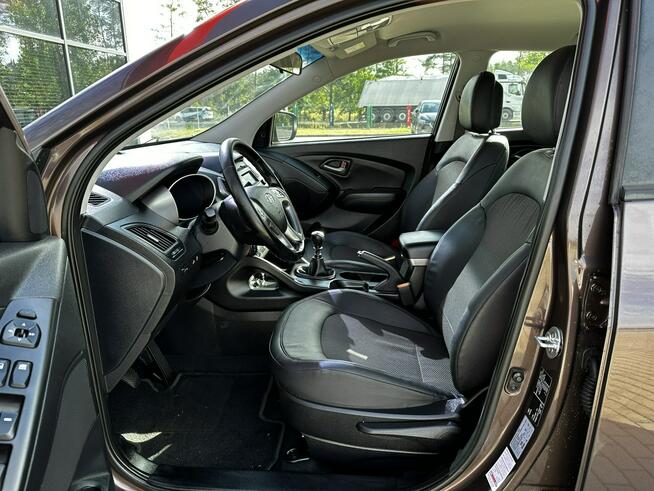 Hyundai ix35 Półskóra, Grzane fotele, Climatronic, Tempomat, Alu, GWARANCJA, Serwis
