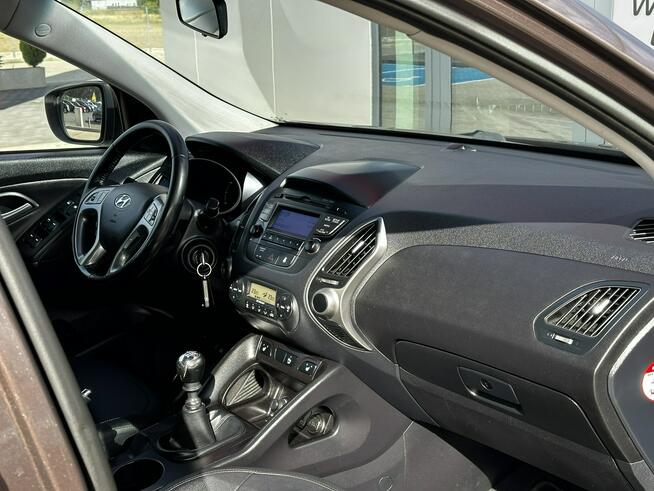 Hyundai ix35 Półskóra, Grzane fotele, Climatronic, Tempomat, Alu, GWARANCJA, Serwis