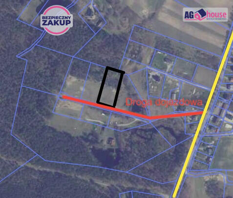 Działka budowlana Nowy Dwór Wejherowski gm. Wejherowo, Letniskowa