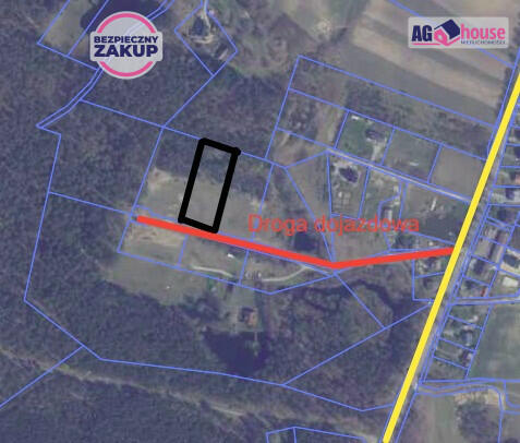 Działka budowlana Nowy Dwór Wejherowski gm. Wejherowo, Letniskowa