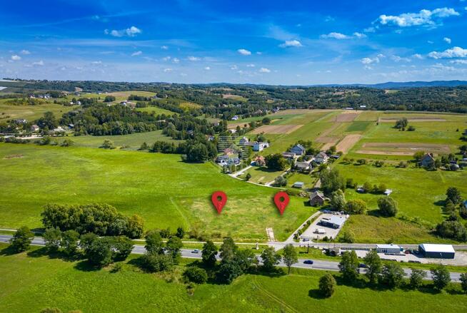 Działka inwestycyjna Gnojnik