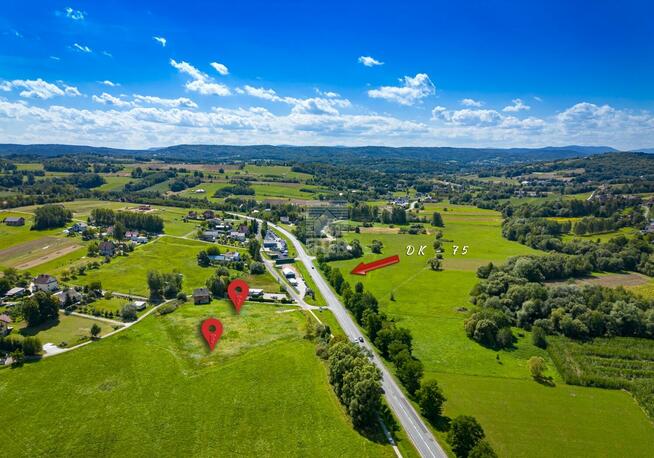 Działka inwestycyjna Gnojnik