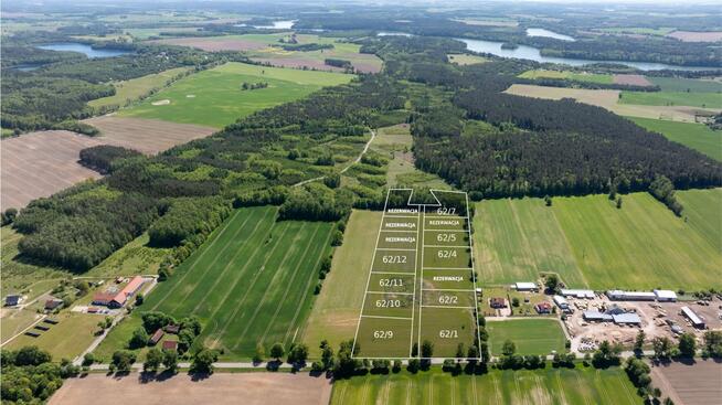 Działka budowlana Nowa Wieś Ostródzka gm. Olsztynek Dębowa Góra