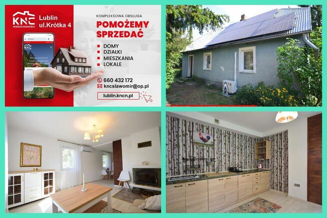 Przytulny domek z ogródkiem.