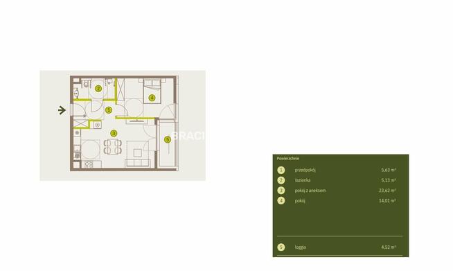 Mieszkanie Kraków Prądnik Biały, Prądnik Biały, Imbramowska