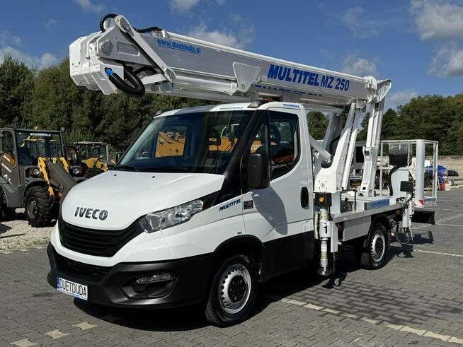 Iveco Daily 35S14 Podnośnik Koszowy Multitel MZ 250 Zwyżka UDT MX Versalift Ruthmann P7