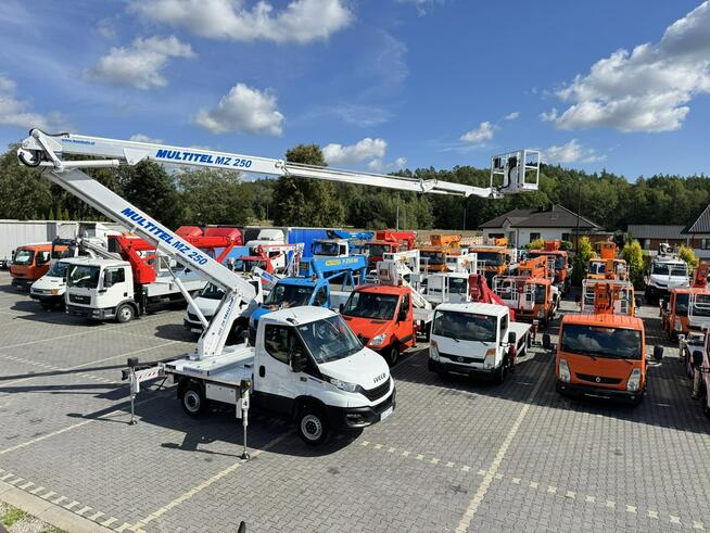Iveco Daily 35S14 Podnośnik Koszowy Multitel MZ 250 Zwyżka UDT MX Versalift Ruthmann P7