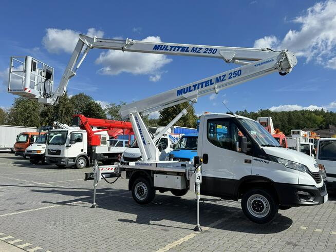 Iveco Daily 35S14 Podnośnik Koszowy Multitel MZ 250 Zwyżka UDT MX Versalift Ruthmann P7