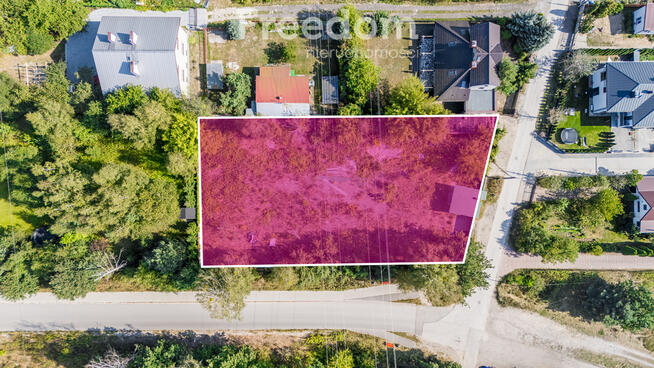 Działka budowlana 2058,0m2 przy granicy z Warszawą