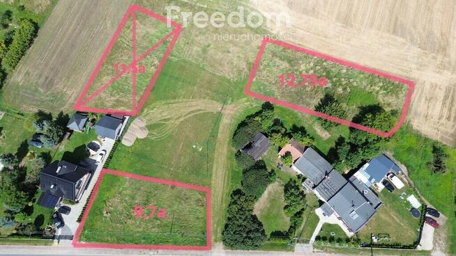 Działki w Kościerzycach–9,7a i 12,79a