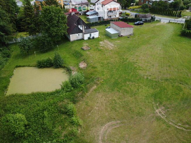 Widzino, duża, ciekawa działka z domem 90m2