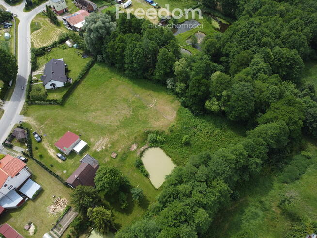 Widzino, duża, ciekawa działka z domem 90m2