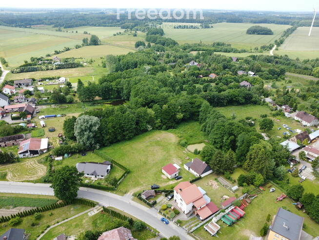 Widzino, duża, ciekawa działka z domem 90m2