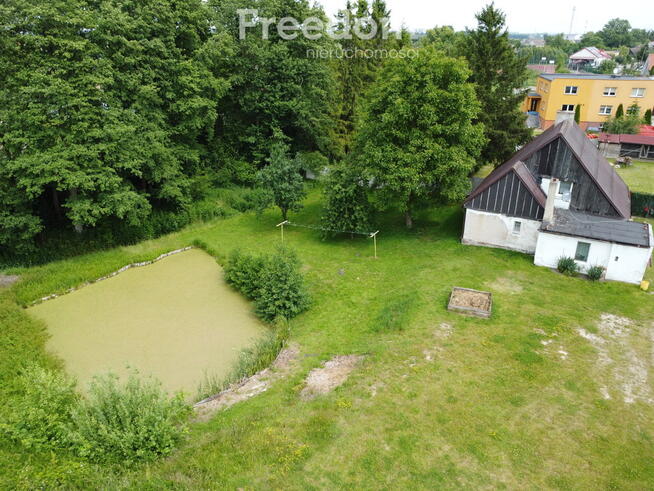 Widzino, duża, ciekawa działka z domem 90m2