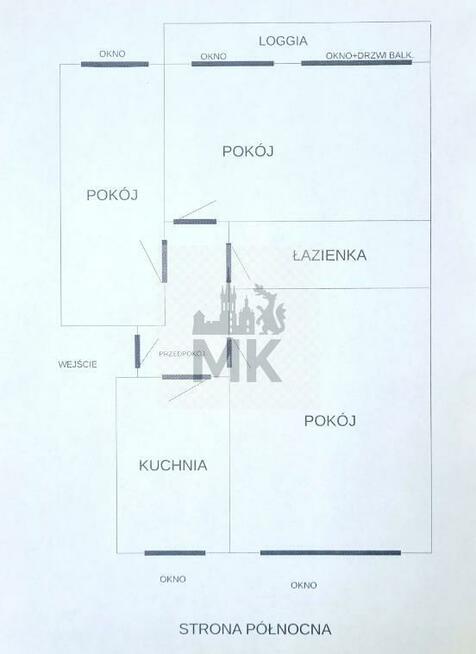 Mieszkanie Kraków Kraków-Podgórze, Bieżanów-Prokocim, Jana Kurczaba