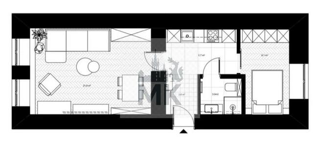 Mieszkanie Kraków Kraków-Podgórze, Podgórze, Limanowskiego