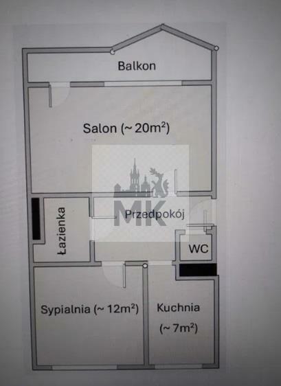 Mieszkanie Kraków Kraków-Krowodrza, Prądnik Biały, Zawodzie