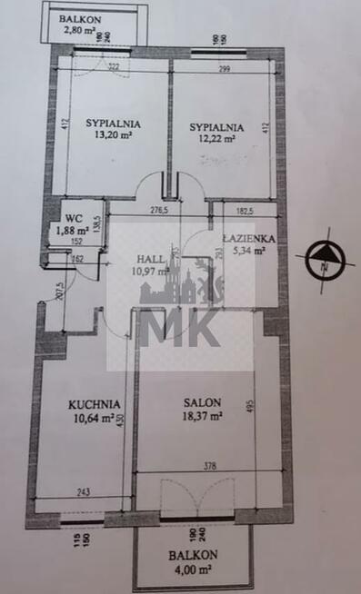 Mieszkanie Kraków Kraków-Podgórze, Płaszów, Saska